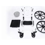 Aluminum Alloy Commode Shower Chair - Detachable Toilet for Elderly