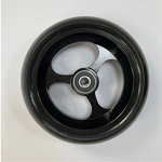 Wheelchair Front Wheel - MUNIU POWER MN16-A3/4-5 Spare Parts 3'' 4'' 5'' Aluminium Alloy & PU for Sport Wheelchair