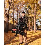 Foldable Electric Mobility Scooter - Handicapped 4 Wheel Adult Auto Folding with Bag for Elderly