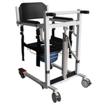 Manual Hydraulic Patient Transfer Commode Lift Chair - Waterproof Medical Handicapped with Bedpan From Bed to Chair