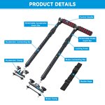 Handicap Push Pull Hand Control - Easy Installation Portable Car Driving Assist Device for Disabled