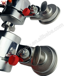 Wheelchair Restraint System - MUNIU Manual Release Tie Down Wheelchair Retractor with 3 Point Seat Belt