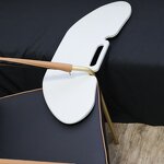 Wheelchair Transfer Board - Non-Slip Extra Wide Patient Plastic Medical for Seat to Seat Transfer