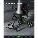 Carbon Fiber Aluminum Electric Wheelchair - POWER MN-P10 Lightweight Foldable 24V 170W Motor 6/10/20Ah Battery 6km/h