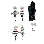 Wheelchair Securement System - MUNIU High Quality Universal Safety Restraint for Cars Trains Buses Rehabilitation Therapy