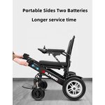 Folding Electric Mobility Scooter - POWER EY07 Aluminum Alloy for Disabled Adults