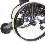 Electric Power Push Assist Device - One Wheel Rear Smart Drive Motor Conversion Kit for Wheelchair