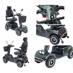 Electric Mobility Scooter - 2024 New Trends 800W Heavy Duty Off Road 4 Wheels Midsize for Elderly Adults in Pakistan