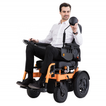 Off-road Electric Wheelchair - CE Approved Heavy Duty Powerful 75Ah*2 Battery for Elderly and Disabled