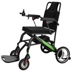 Carbon Fiber Aluminum Electric Wheelchair - POWER MN-P10 Lightweight Foldable 24V 170W Motor 6/10/20Ah Battery 6km/h