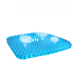 Gel Coccyx Orthopedic Cushion - Gel Infused TPE Material Honey Comb Coccyx Protection