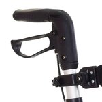 Bariatric Walker Rollator - Aluminum 4 Wheels With Seat for Elderly