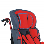 Baby Wheelchair - Folding Aluminum High Back for Cerebral Palsy Children Manual