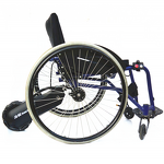 Electric One Wheel Power Push Assist Device - for Wheelchair Rear Smart Drive Motor Conversion Kit