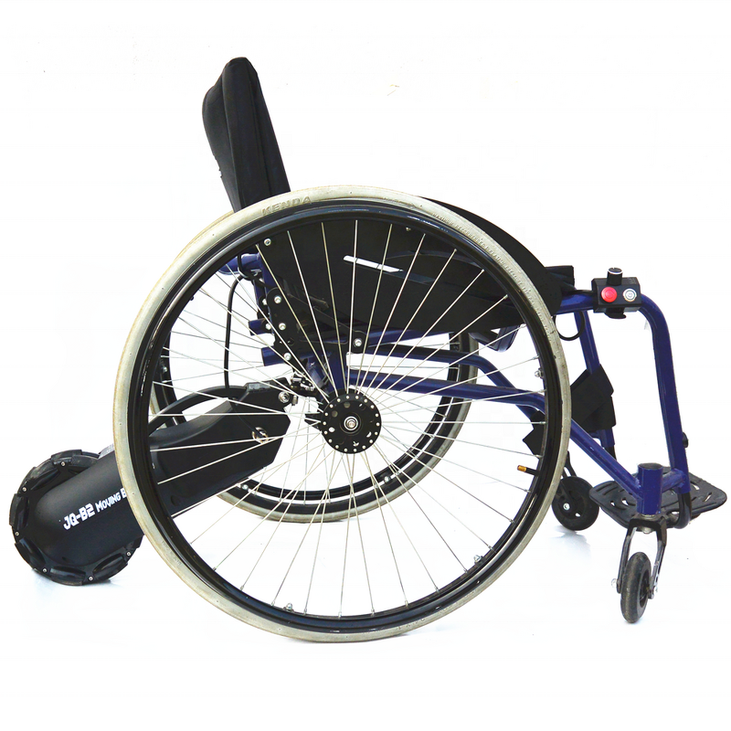 Electric One Wheel Power Push Assist Device - for Wheelchair Rear Smart Drive Motor Conversion Kit