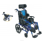 Manual Children Wheelchair - Tilt Recline Cerebral Palsy for Children