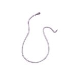 Necklace Manufacturer - 2mm Thick Simple Designs Rope Chocker Copper 18k Gold Plated