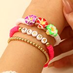 Bracelet Manufacturer - Sea Beach Bohemia Starfish Charm Friendship Frangipani Flower