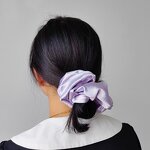 Hair Ties Manufacturer - Wholesale Large Satin Silk 16cm Hidden Pocket Zipper