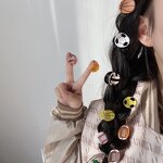 Hair Clamp Manufacturer - Small Mini Sport Basketball Rugby Football Acetate Claw Clip