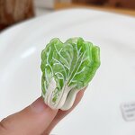 Hair Clamp Manufacturer - 3.5cm Small Mini Acetate Food Cabbage Vegetables Hair Claws