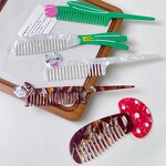 Hair Comb Manufacturer - Sweet Custom Bath Marble Tortoise Animal Pet Wide Tooth