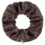 Hair Ties Manufacturer - Storage Elastic Ponytail Secret Zip Pocket Crystal Silk Satin