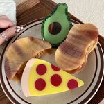 Hair Clamp Manufacturer - Big Funky Avocado Shea Butter Acetate Food Fruit Claw Clip