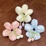 Scrunchies Manufacturer - Elastic Hair Band Ribbon Ponytail Holder Flower Pillow Floral