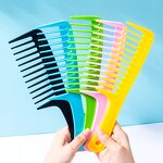 Hair Comb Manufacturer - Wholesale Hair Cutting Salon Big Plastic Wide Tooth