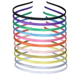 Head Band Manufacturer - Wholesale 5mm 0.5cm Wide Cloth Diy Metal Plain Satin