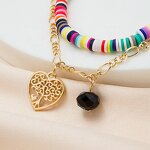 Bracelet Manufacturer - Handmade Beach Boho Men Women Chain Layered Palm Coin Sun