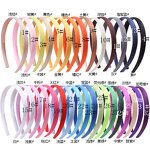 Head Bands Manufacturer - Wholesale 1.5cm Thin Candy Women Kids Girls Plastic Hard