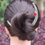 Hairpins Manufacturer - Retro Metal Celtics Viking Goth Pan Bun Barrettes Chop Sticks