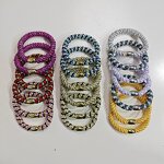 Hair Ties Manufacturer - Wholesale Bulk Custom Colorful Woven Rope Elastic Rubber Bead