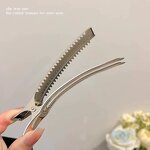 Hair Grip Manufacturer - 12cm Metal Duckbill Hairpins for Salon