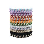 Hair Ties Manufacturer - Custom No Damage Thick Ropes Stretchy Elastic Bead Braided