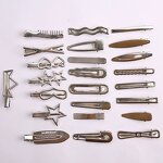 Hair Accessories Manufacturer - Diy Silver Pin Bangs Crocodile Duckbill Grip Barrettes