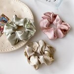 Hair Ties Manufacturer - Wholesale Elastic Summer Bamboo Print Scrunchie Lanyard