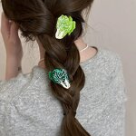 Hair Clamp Manufacturer - 3.5cm Small Mini Acetate Food Cabbage Vegetables Hair Claws