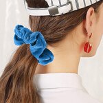 Scrunchies Manufacturer - Multicolor Bulk Soft Elastic Hair Band Fuzzy Plush Fluffy Velvet