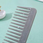 Hair Combs Manufacturer - Wholesale Bulk Custom Marble Shell Plastic Texture Wide Tooth