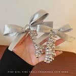 Hair Ties Manufacturer - Fashion Bows Elastic Bead Line Spiral Phone Cord Twist Braid