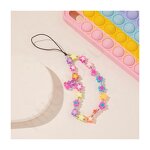 Bracelet Manufacturer - Cartoon Cute Candy Acrylic Resin Keychain Charm Beaded Strap