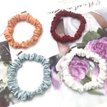 Hair Ties Manufacturer - Wholesale Small Moq Oem/Odm Printed Satin Silk Square Scarf