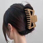 Hair Clamp Manufacturer - 13.5cm 10.5cm Shiny Matte Big Bendable Flexible Silicone