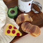 Hair Clamp Manufacturer - Big Funky Avocado Shea Butter Acetate Food Fruit Claw Clip