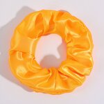 Scrunchies Manufacturer - Custom Women Summer Glossy French Satin for Girls