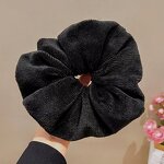 Scrunchies Manufacturer - 21cm Elastic Hair Tie Fuzzy Towel Water Absorption Xxl