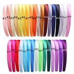 Head Bands Manufacturer - Wholesale 1.5cm Thin Candy Women Kids Girls Plastic Hard